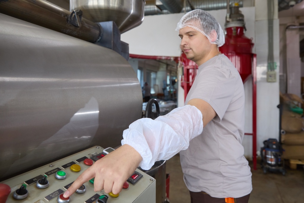 Обжарка кофе в электрическом ростере